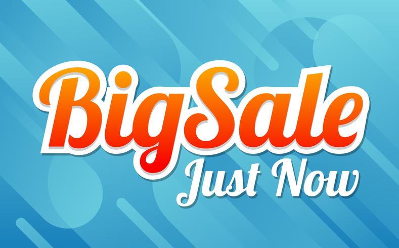 big sale template banner Vector background