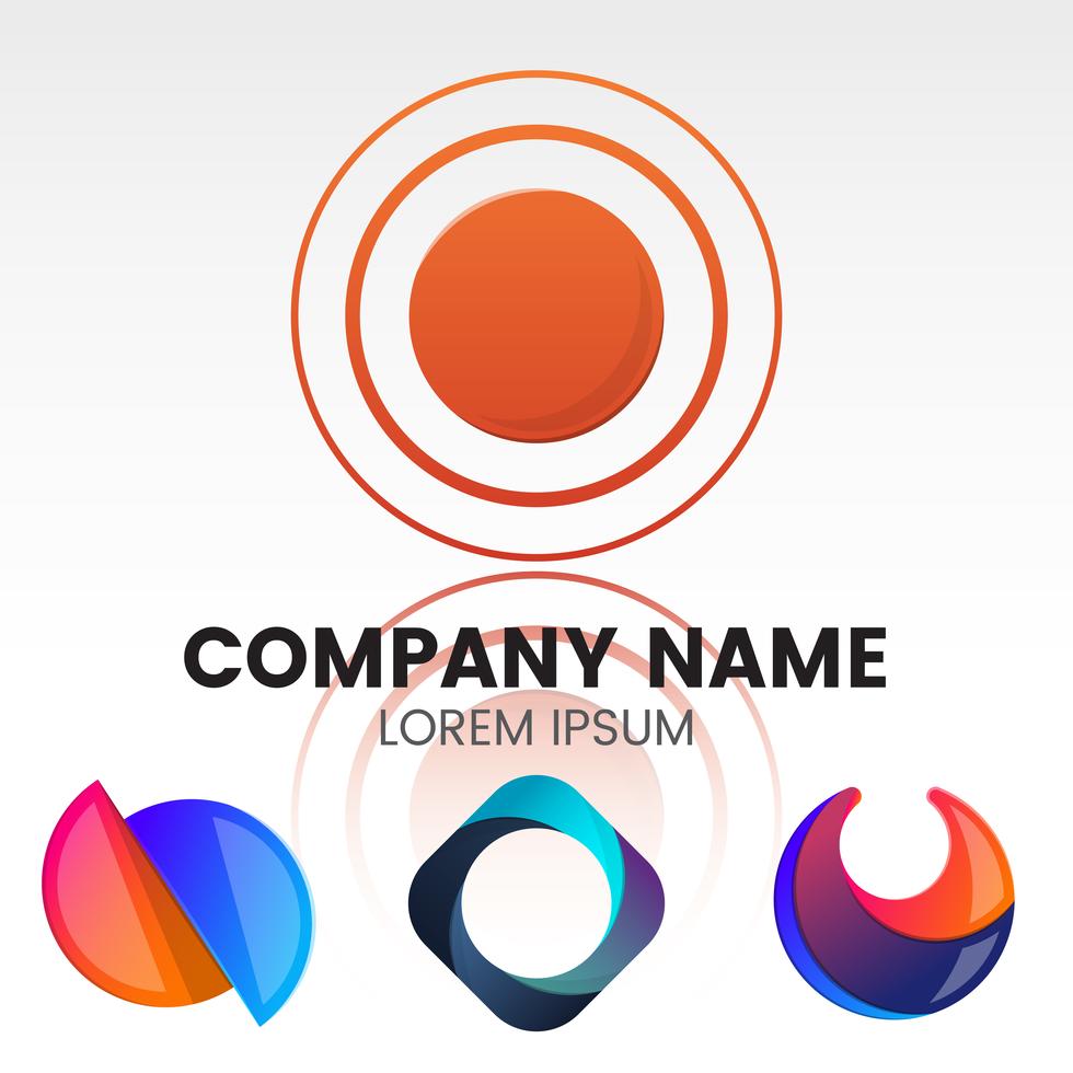 Modern Minimal Vector Logo for banner 329757 Vector Art at Vecteezy