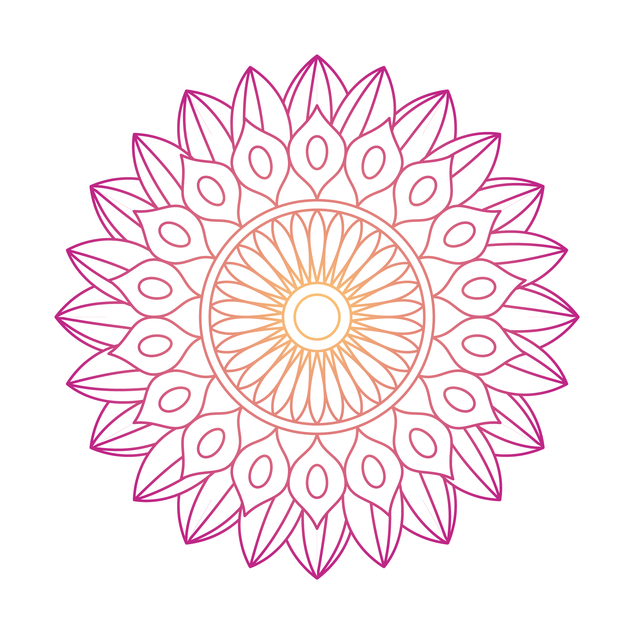 Free Free Svg Of Mandala 55 SVG PNG EPS DXF File