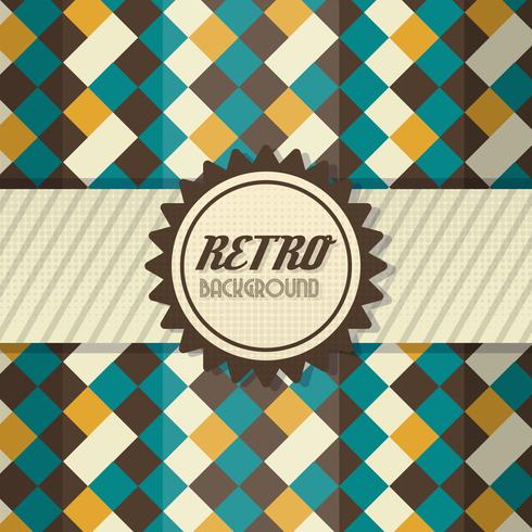 Old retro Vintage style background Design Template vector