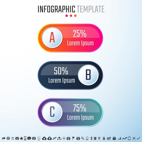 Infographics Design Template vector