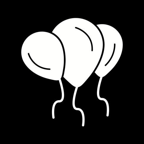 vector balloons icon