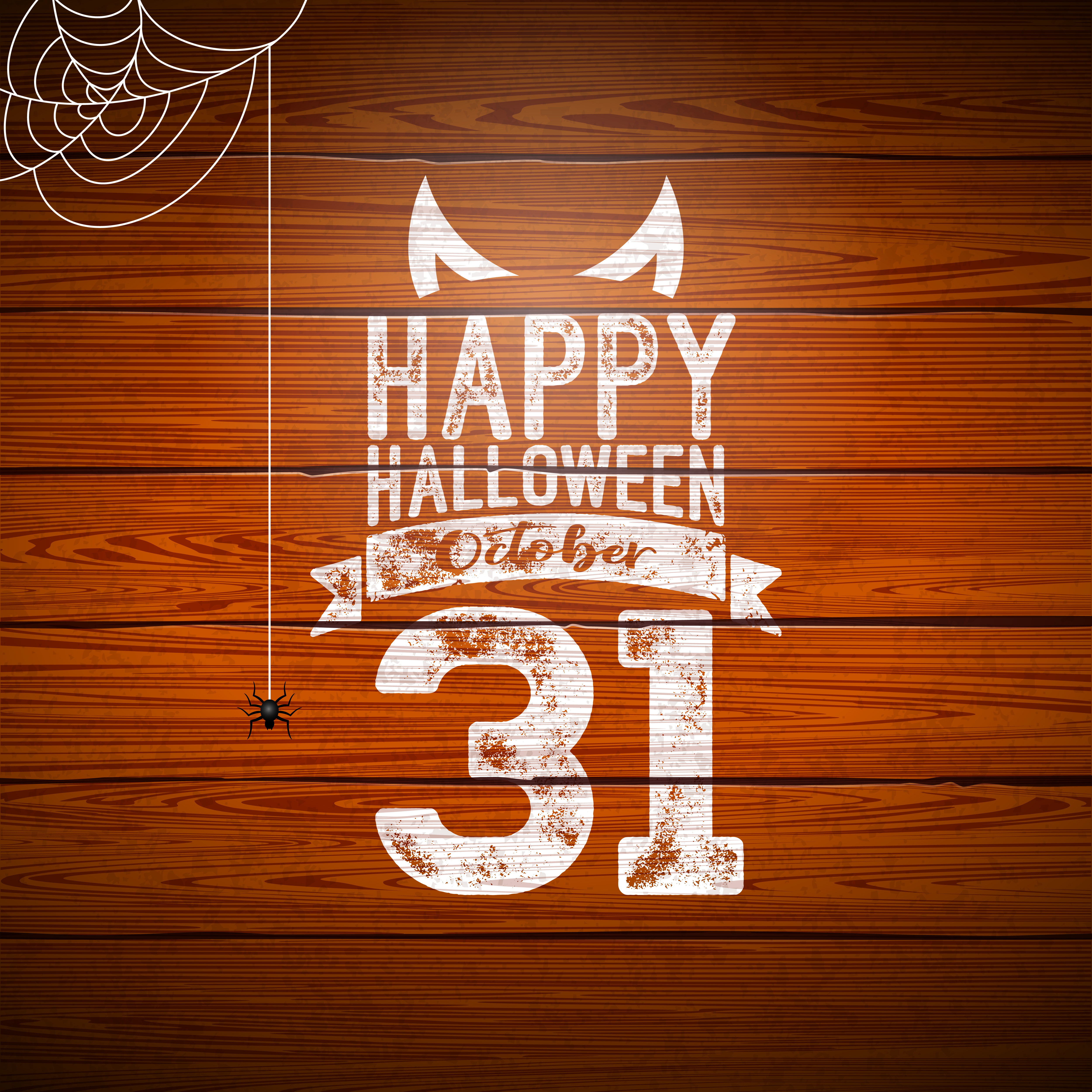 Download Happy Halloween banner illustration - Download Free ...