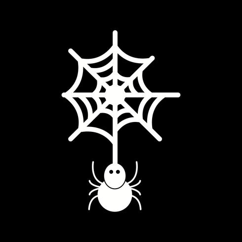 vector spider web icon 