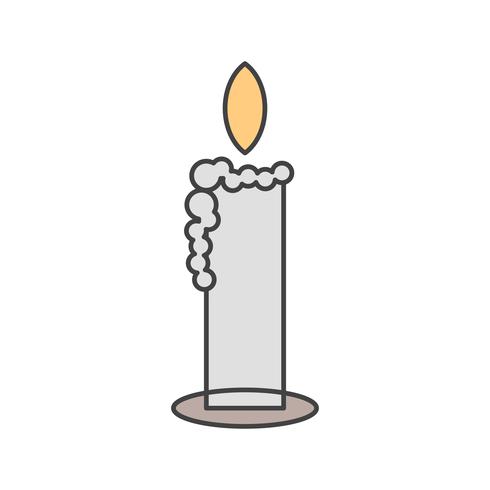 vector candle icon