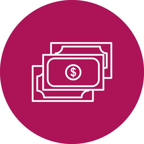 Vector currency icon