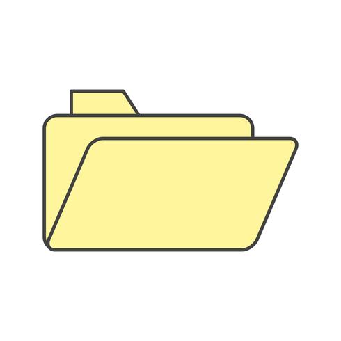 vector folder icon 