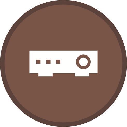 Projector filled icon vector