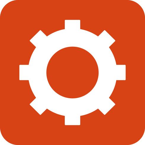 vector setting icon 