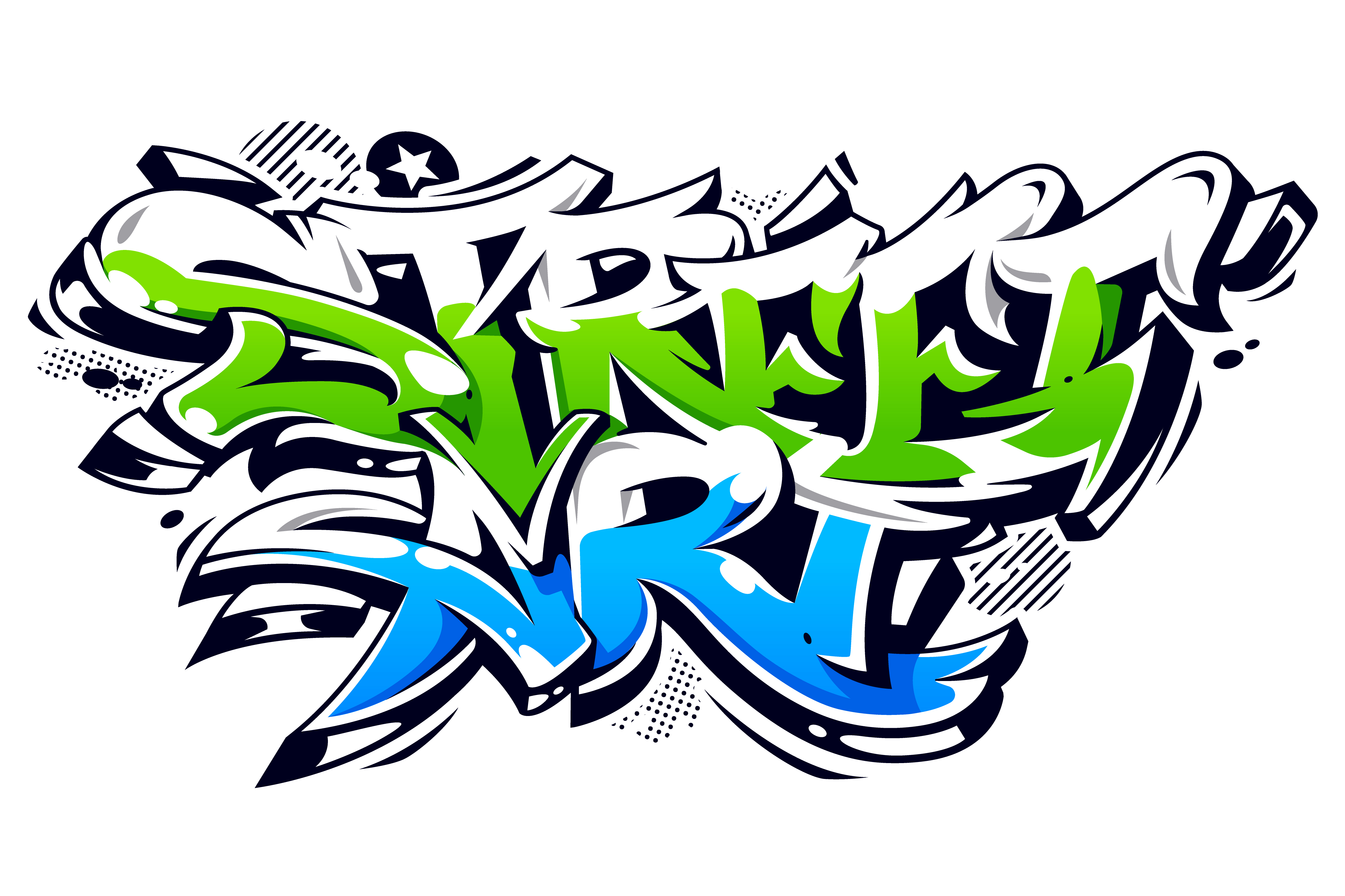 Graffiti Word Drawings - Download Graffiti Clipart Word - Swag Png