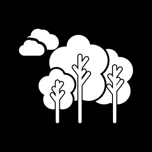 vector trees icon 