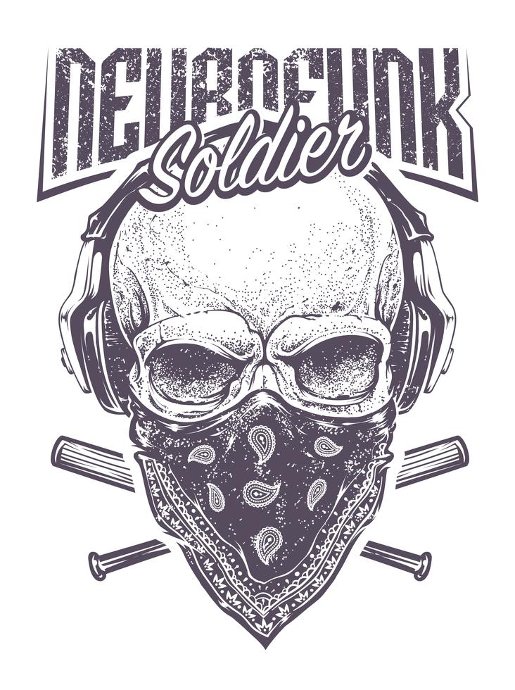 Neurofunk Soldier 330547 Vector Art at Vecteezy