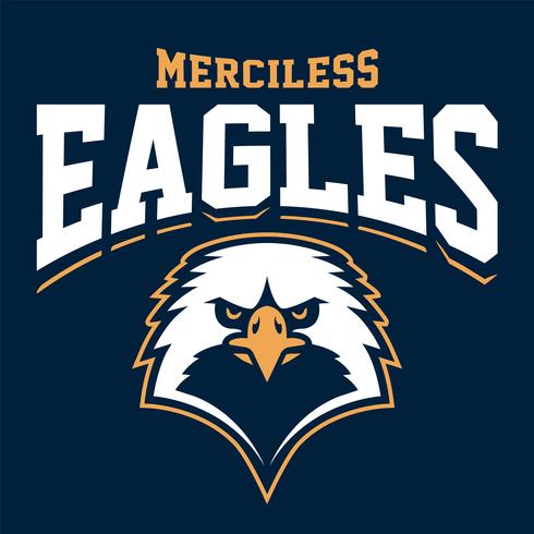 Eagle Mascot Sport Emblem vector