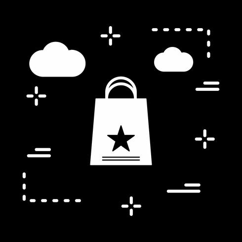 vector shopping bag icon