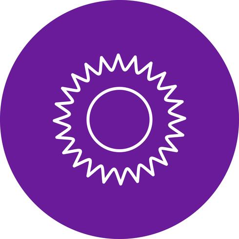  Vector sun icon