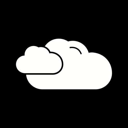 vector cloud icon 