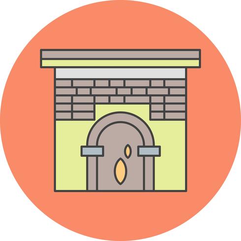 vector fire work icon