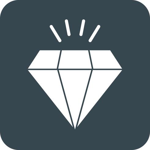 vector diamond icon 