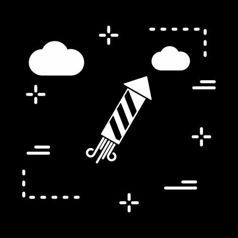 vector fireworks icon