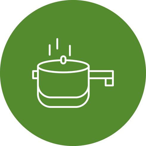 Vector pressure cooker icon