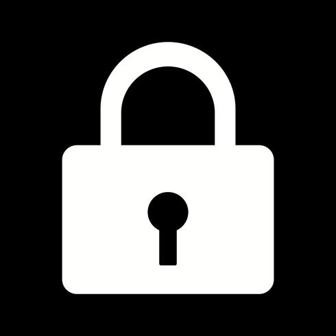 vector lock icon 