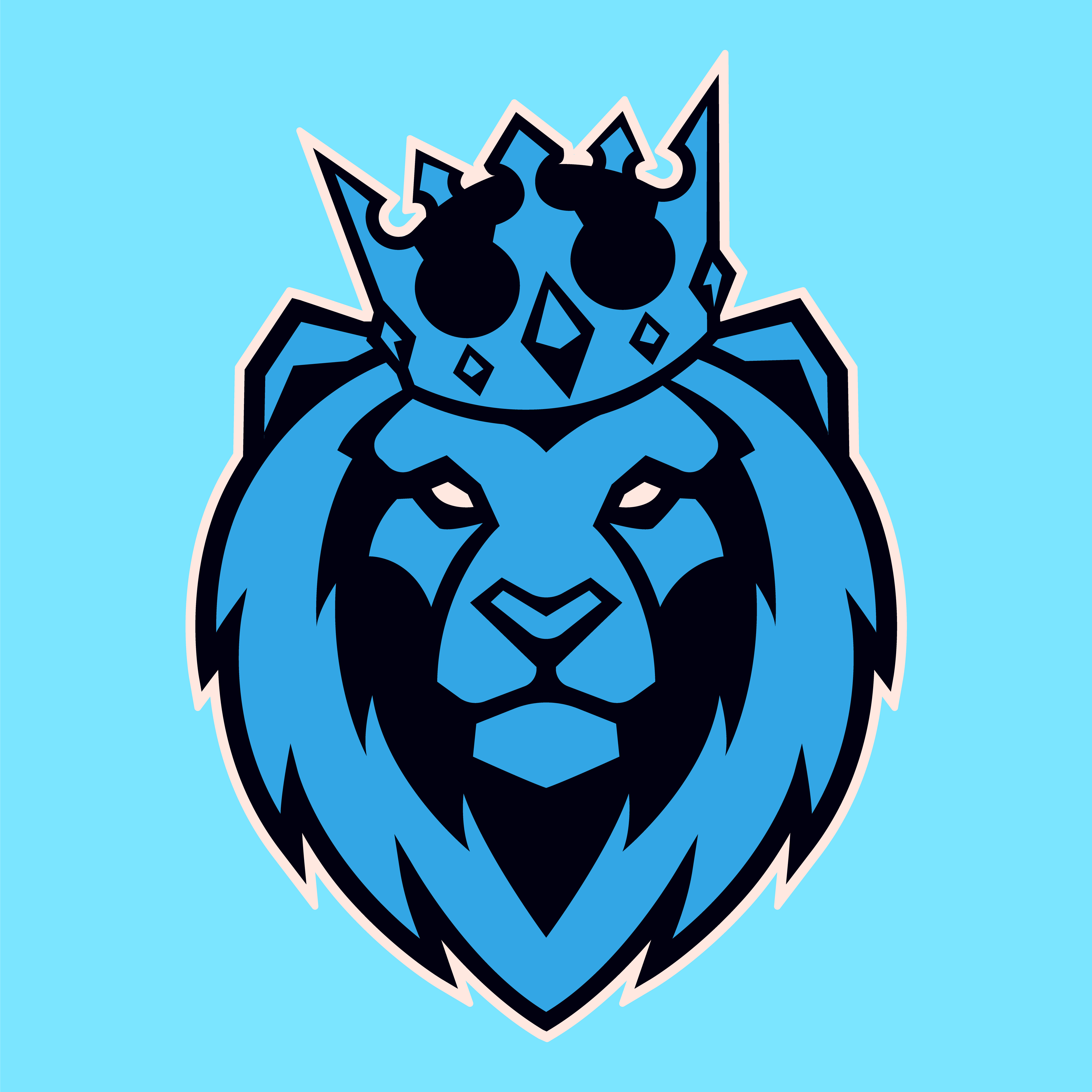 Download Lion in Crown Vector Mascot - Download Free Vectors ...