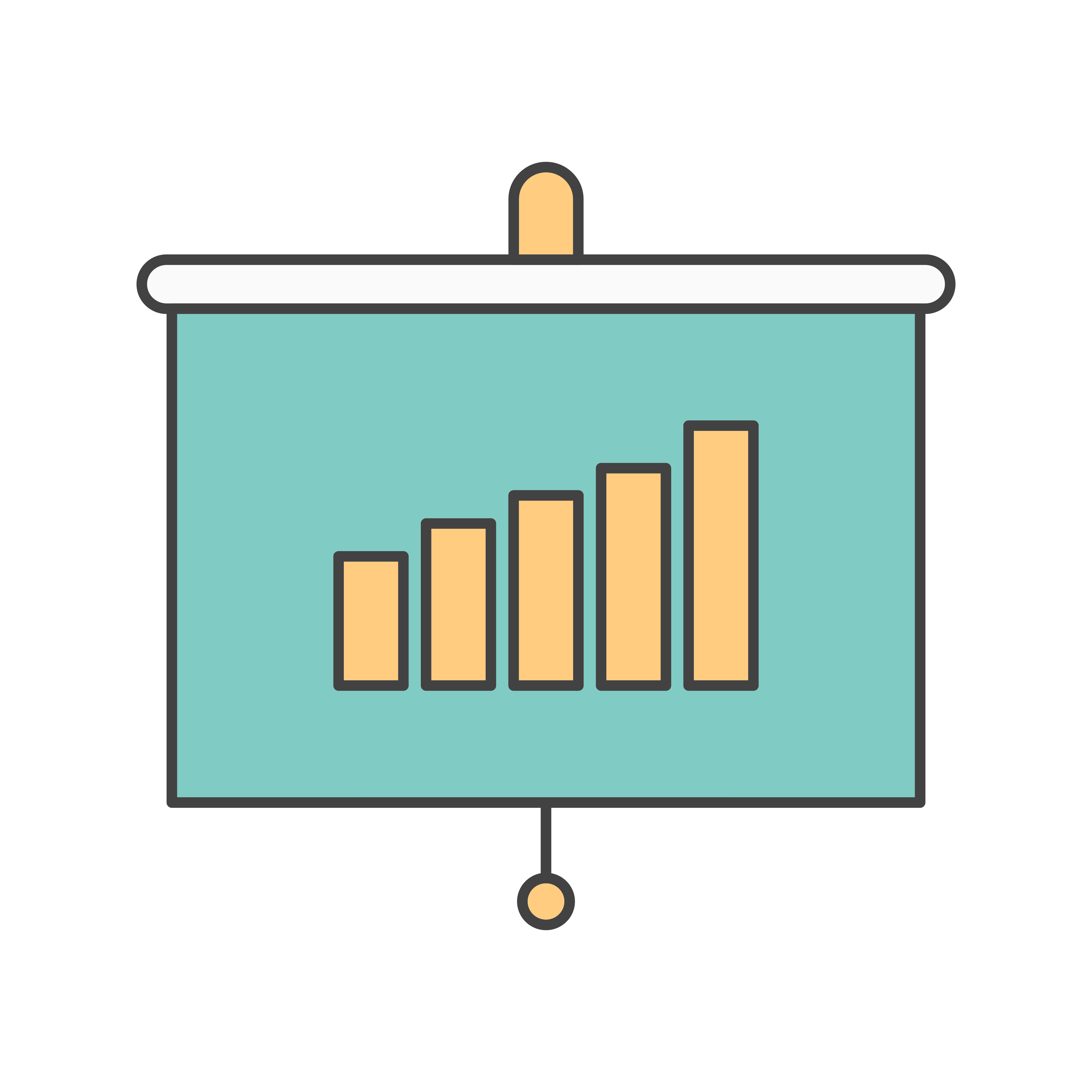 slides presentation icons