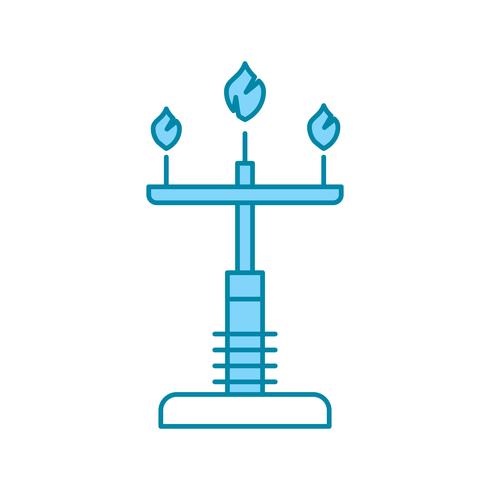 vector lamp icon