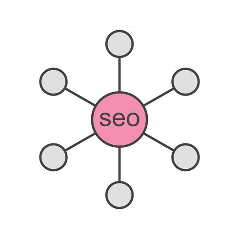 vector seo link icon 