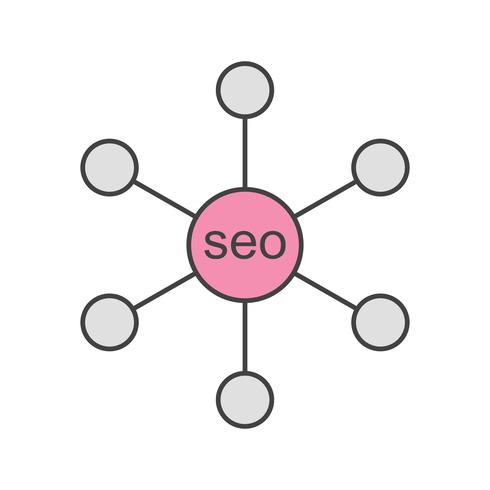 vector seo link icon 