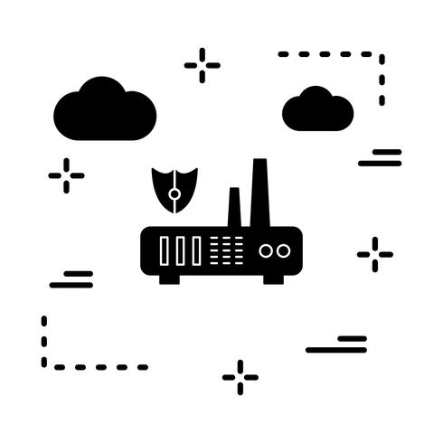 vector server icon 