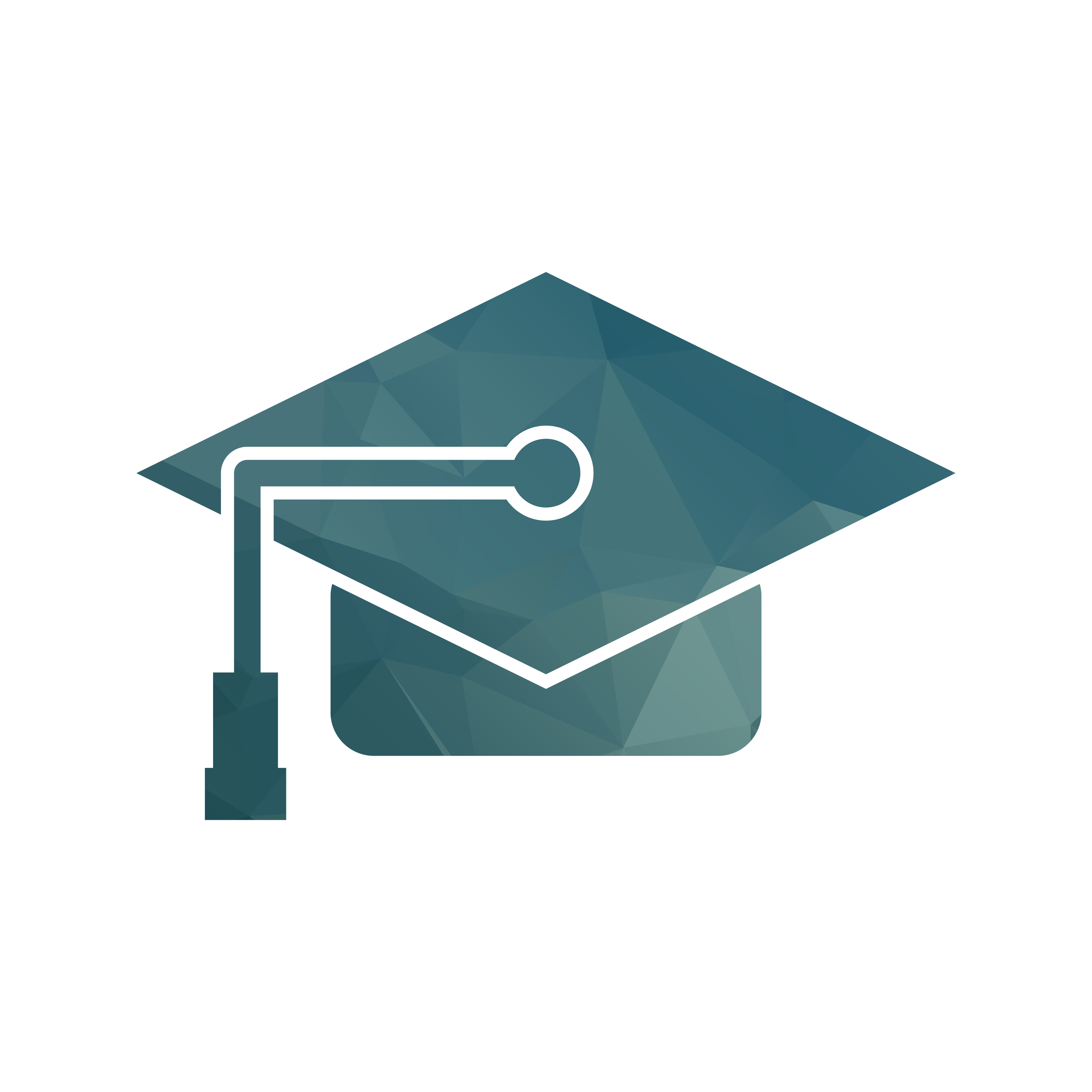 Download Graduation cap low poly icon - Download Free Vectors, Clipart Graphics & Vector Art