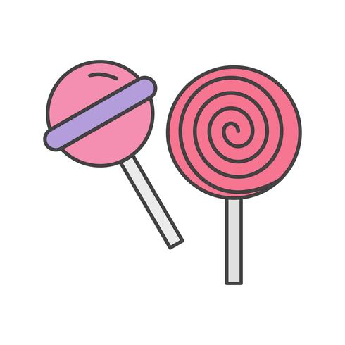 icono de dulces vector