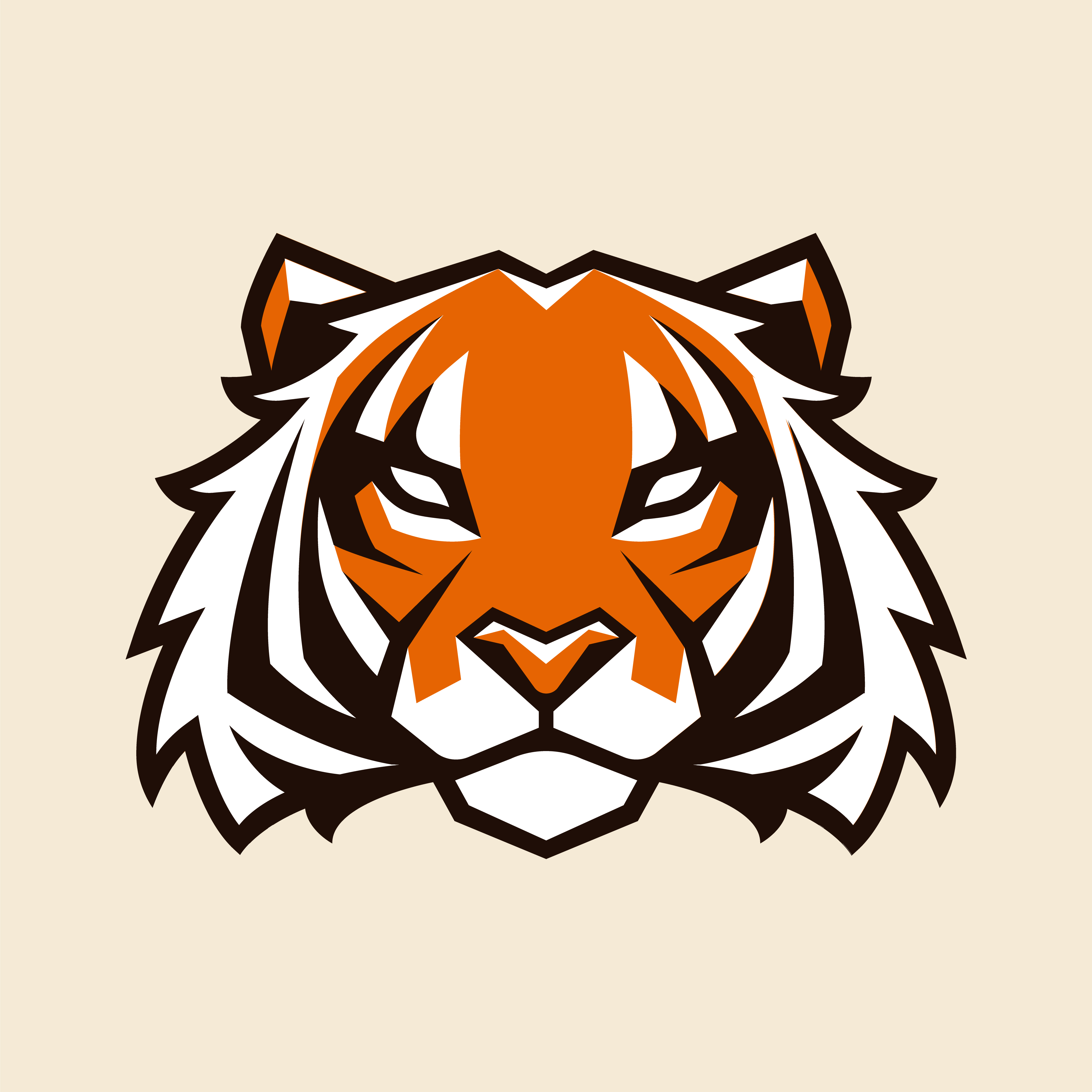 Tiger Vector Mascot - Download Free Vectors, Clipart ...