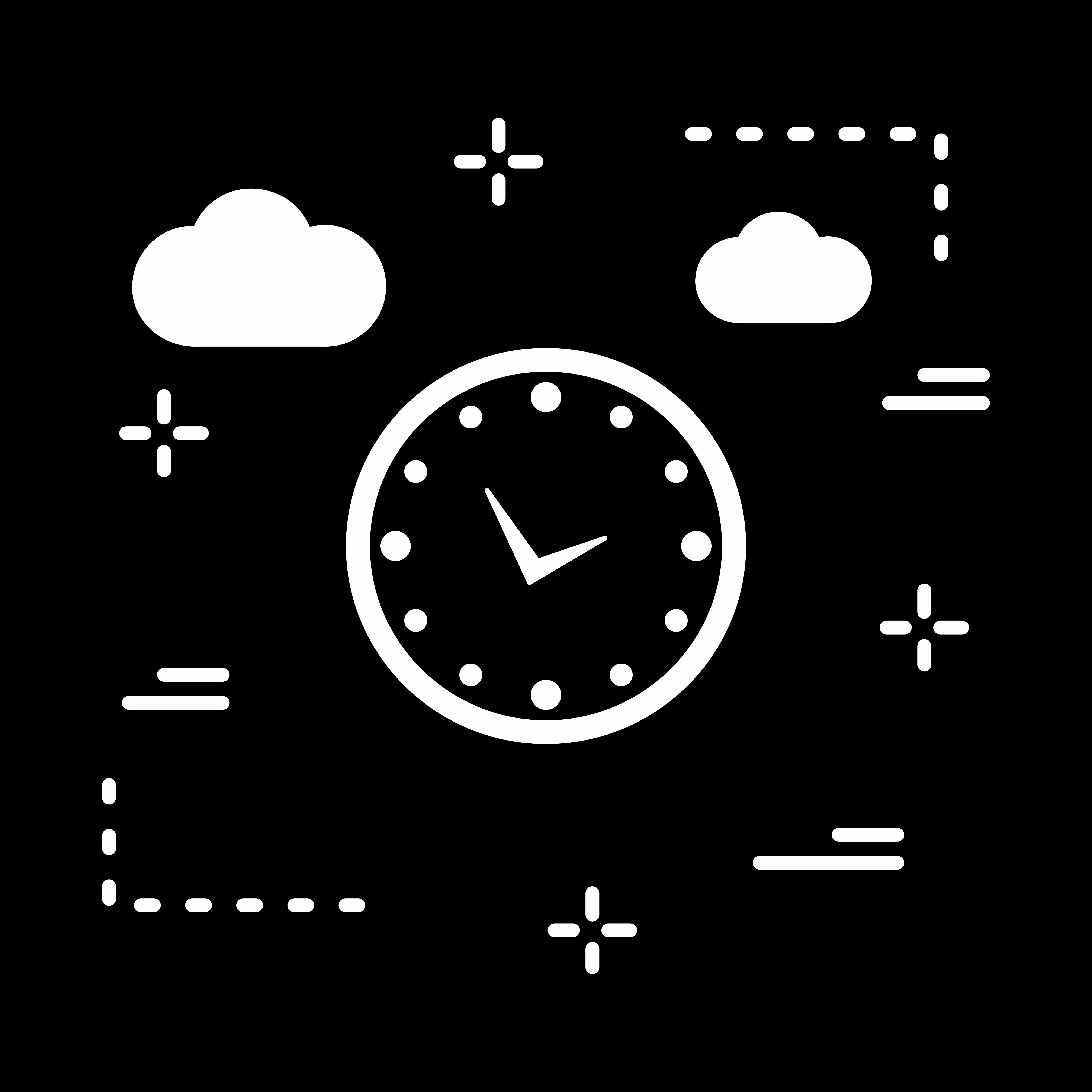vector clock icon 331574 Vector Art at Vecteezy