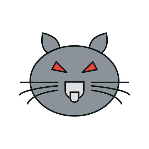 vector cat icon 
