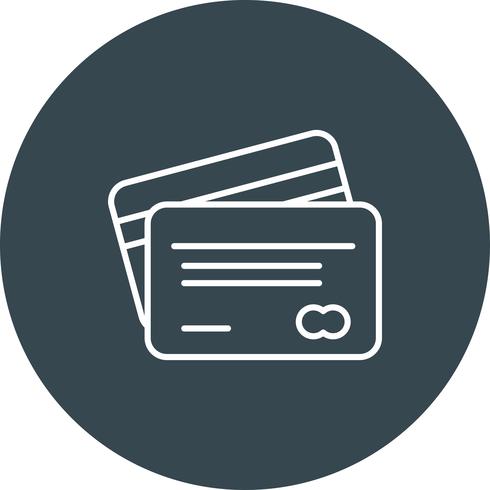 Vector atm card icon