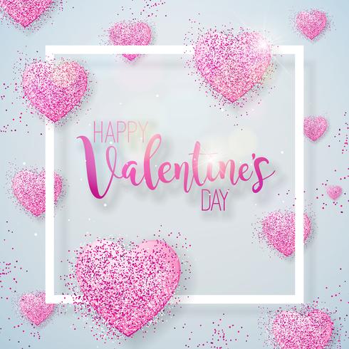 Happy Valentines Day Illustration  vector