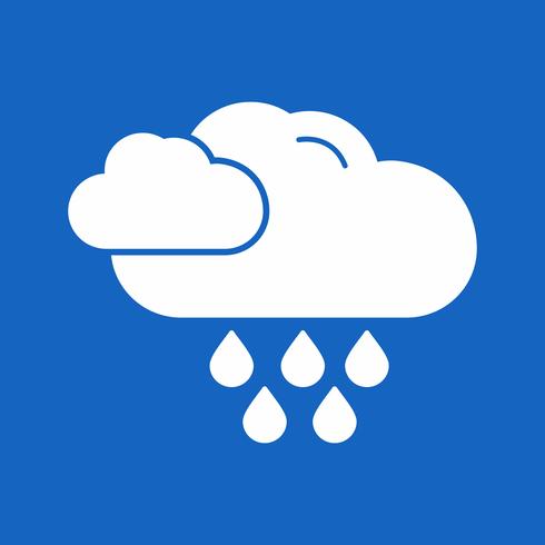 vector rain icon 