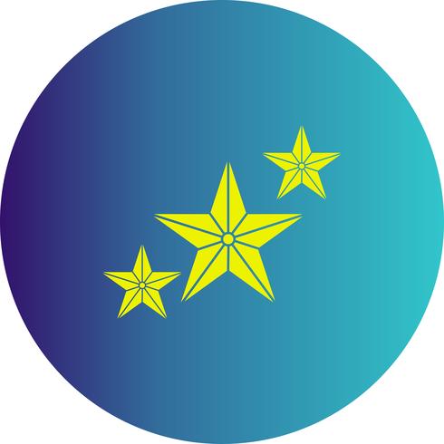 icono estrella del vector