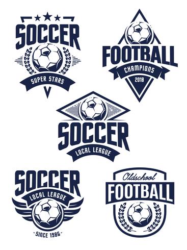 Vector Football Emblems 