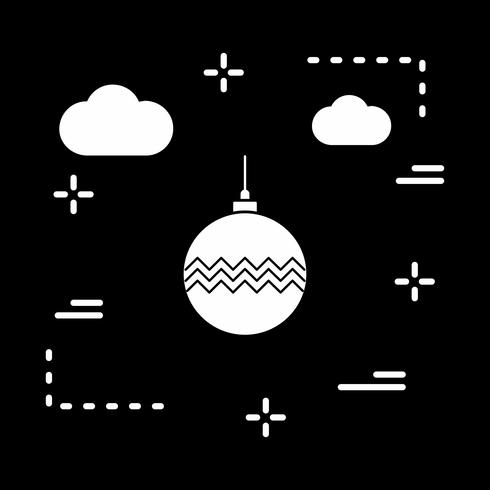 vector ball decoration icon