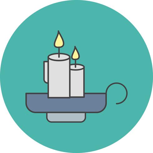 vector candles icon