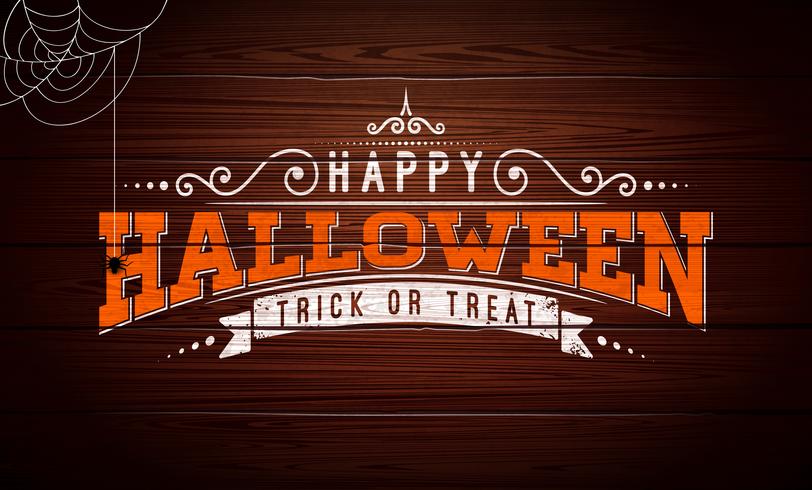 Happy Halloween vector illustration 