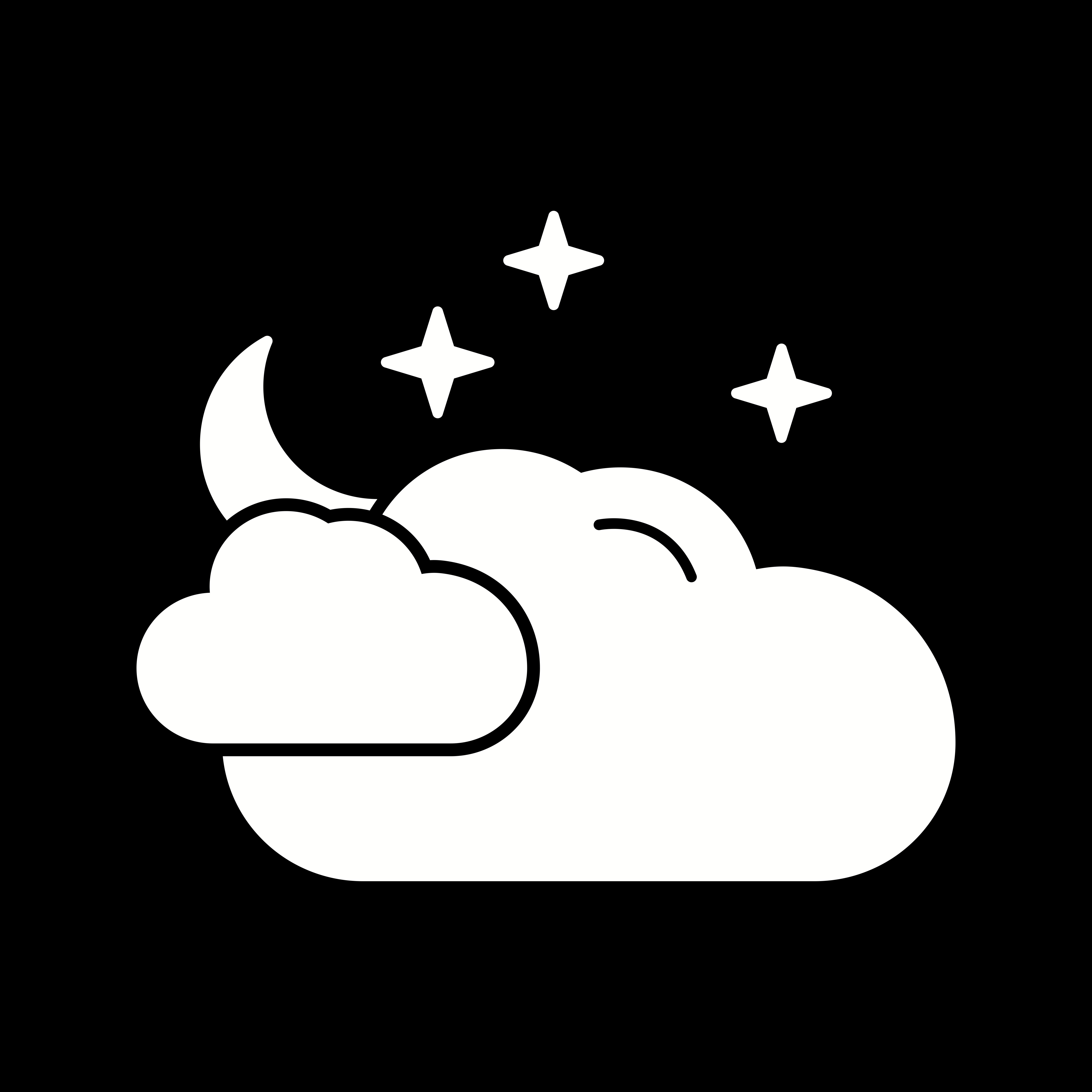 Comme Un Ciel Sans Nuage Mots Fléchés icône étoiles vecteur nuage - Telecharger Vectoriel Gratuit, Clipart