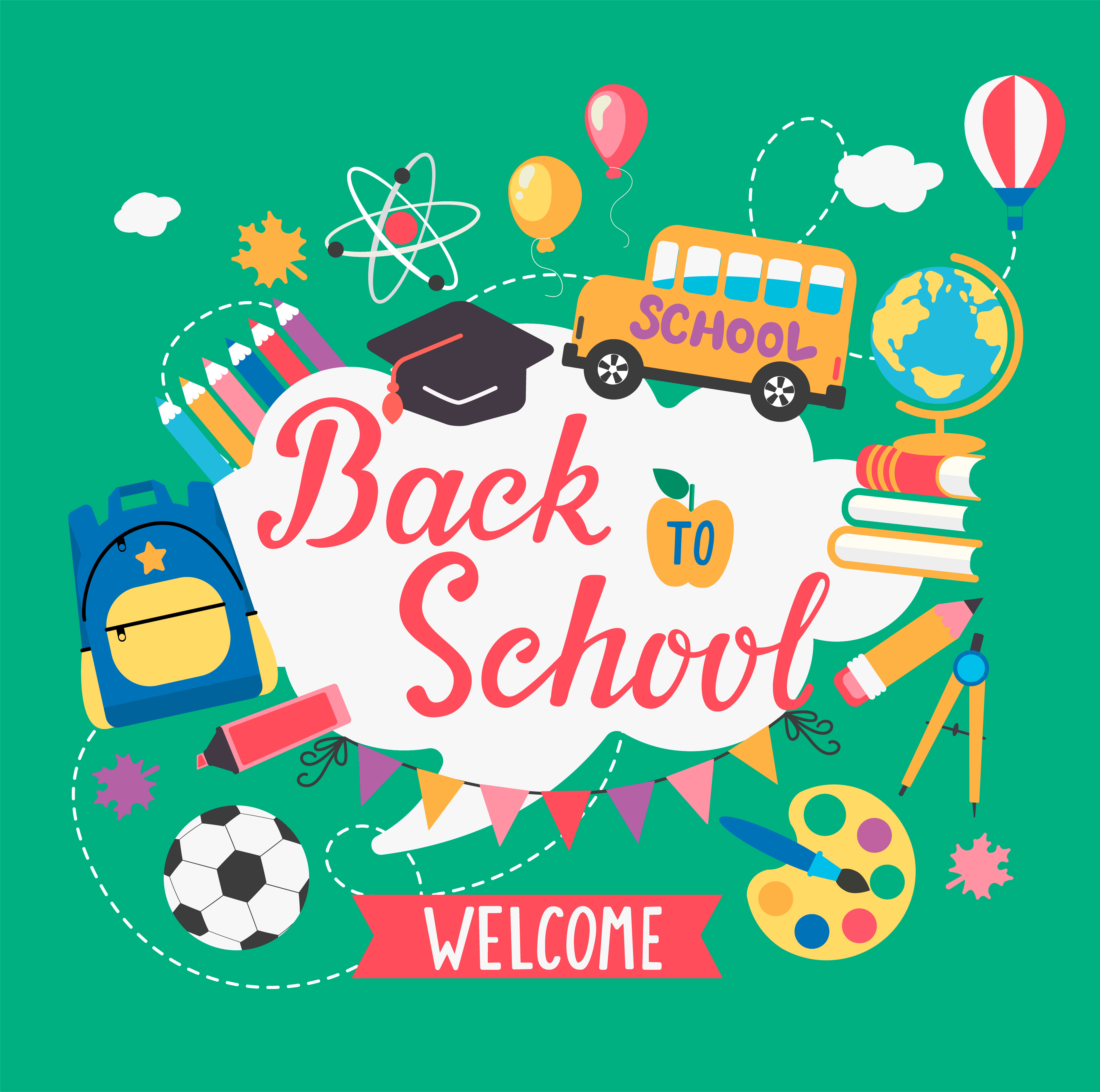 Welcome Back To School Images – Browse 2,241 Stock Photos, Vectors, and  Video