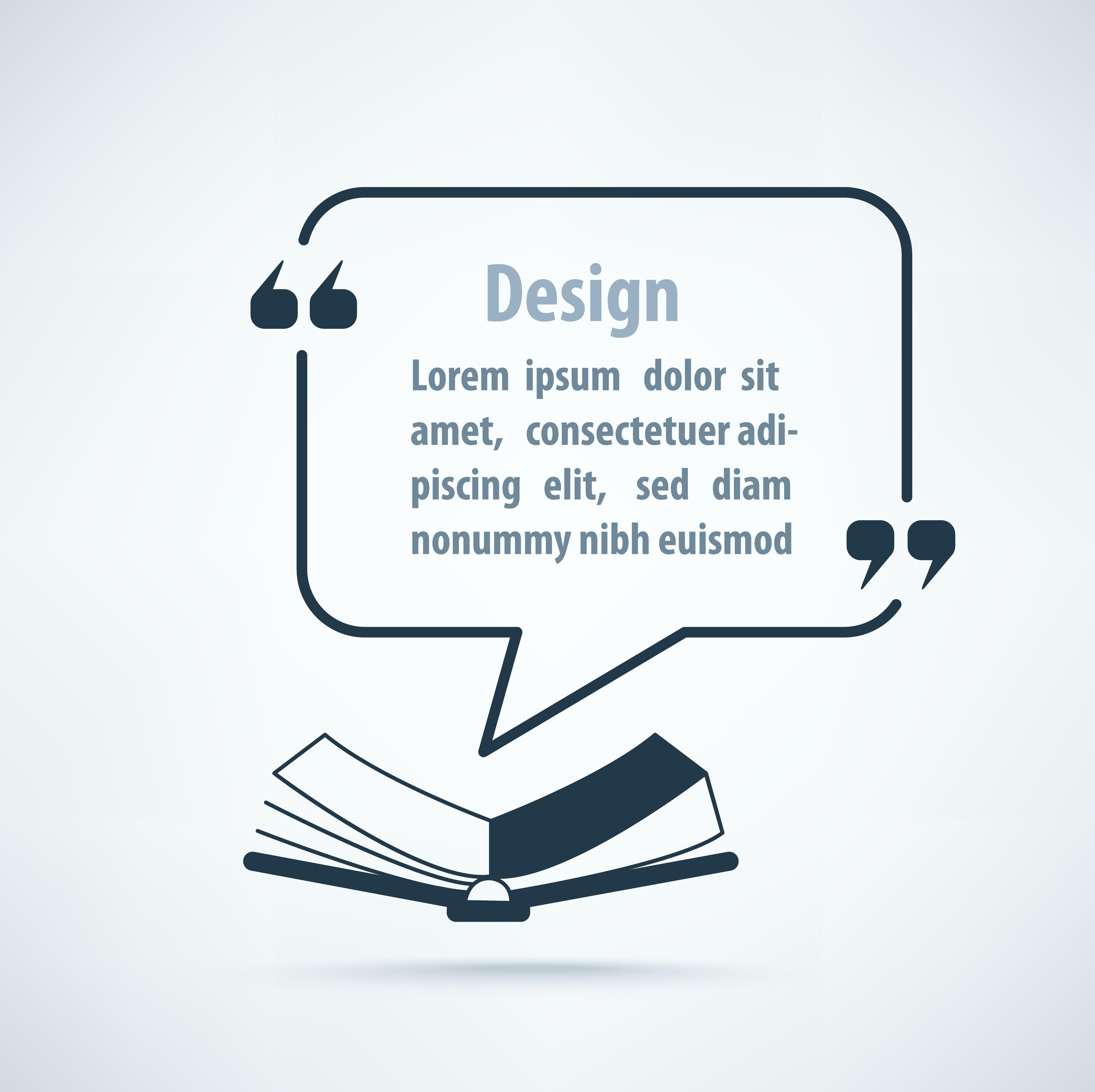 Download Square bubble - template for different quotes. 332318 - Download Free Vectors, Clipart Graphics ...