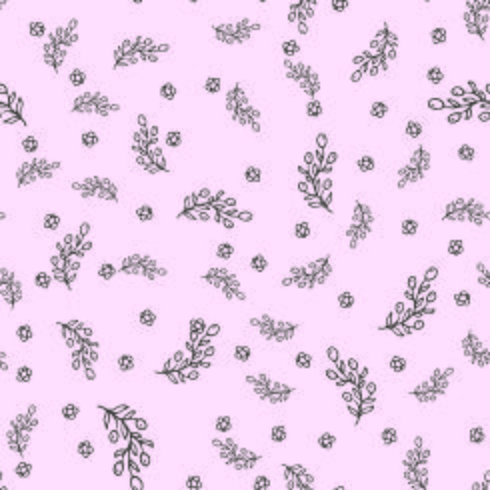 Herbal tea seamless pattern. vector