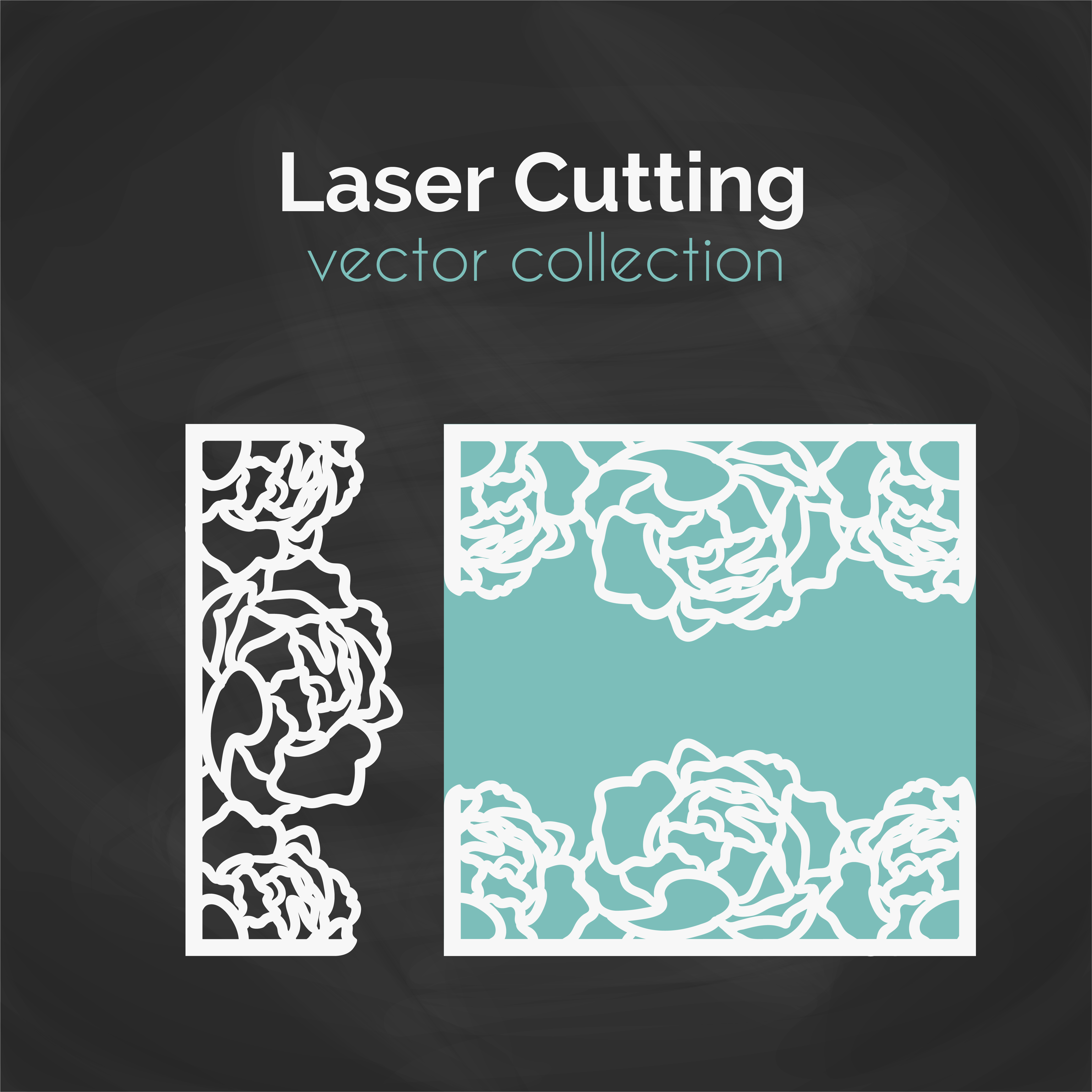  Laser  Cut  Template  Card For Cutting  Cutout Illustration 