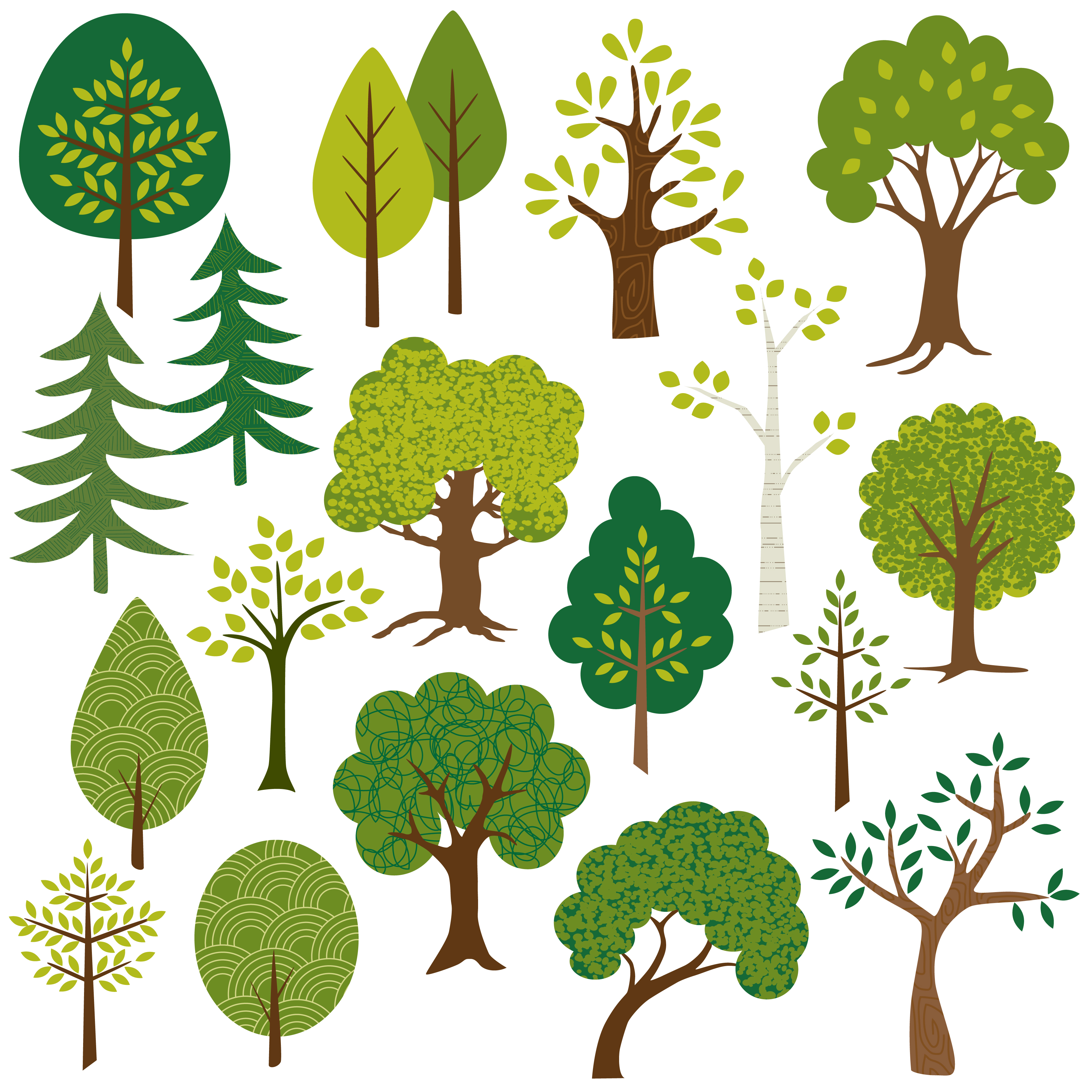 Download trees clipart - Download Free Vectors, Clipart Graphics ...